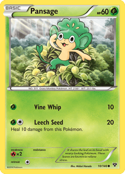 Pansage 10/146 XY
