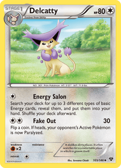 Delcatty 105/146 XY