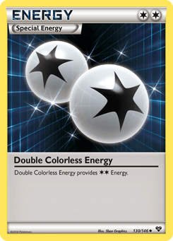Double Colorless Energy 130/146 XY