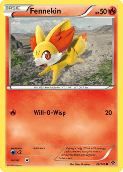 Fennekin 24/146 XY