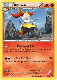 Braixen 25/146 XY