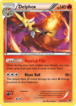 Delphox 26/146 XY