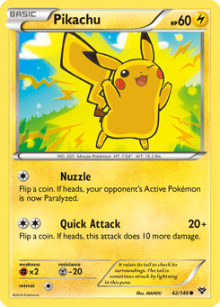 Pikachu 42/146 XY