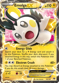 Emolga-EX 46/146 XY