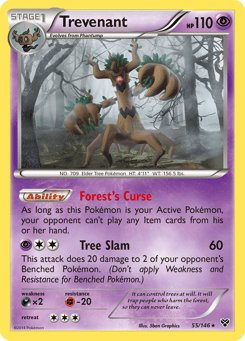 Trevenant 55/146 XY