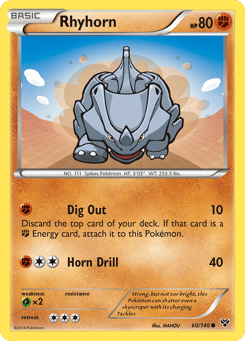 Rhyhorn 60/146 XY