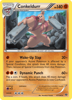 Conkeldurr 67/146 XY