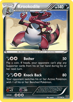 Krookodile 71/146 XY