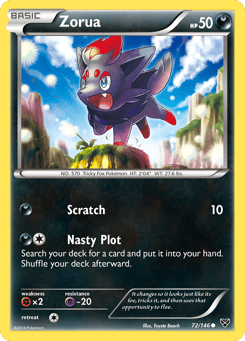 Zorua 72/146 XY