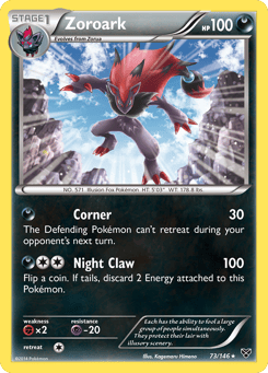 Zoroark 73/146 XY