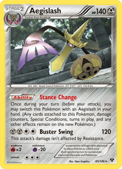 Aegislash 85/146 XY