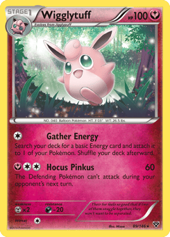 Wigglytuff 89/146 XY