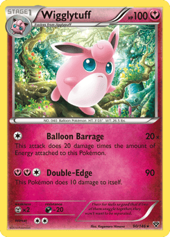 Wigglytuff 90/146 XY