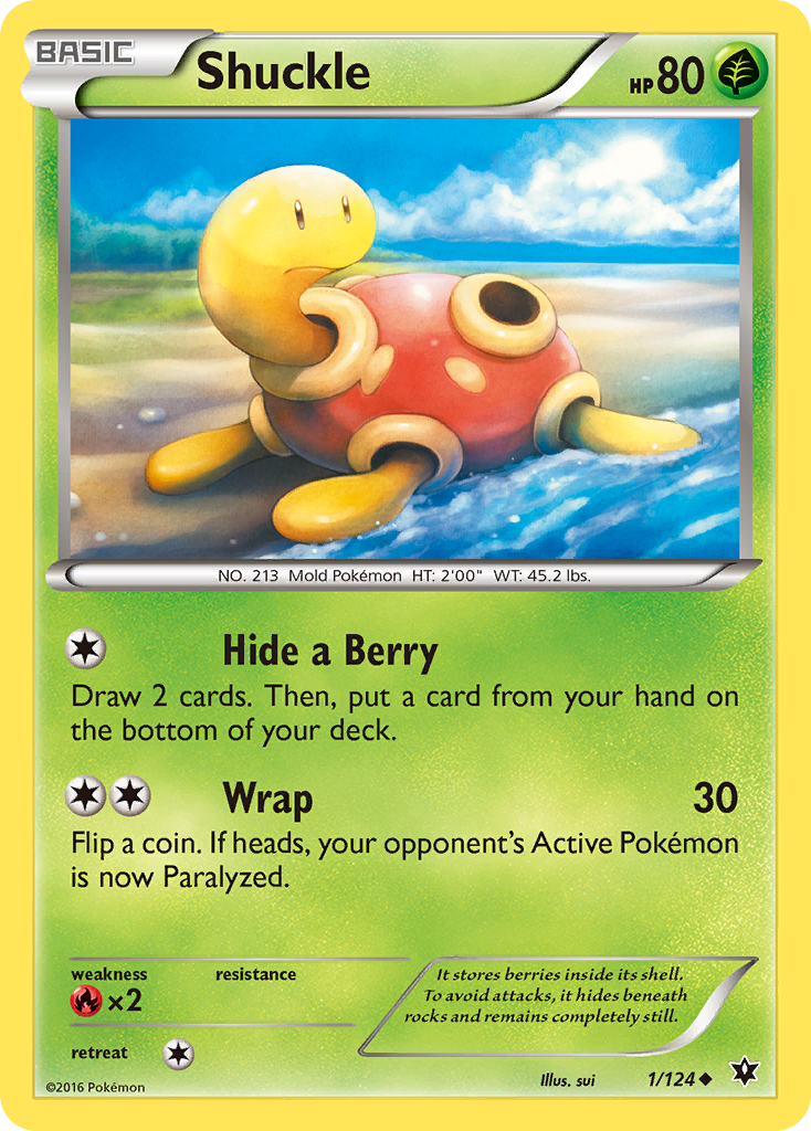Shuckle 1/124 Fates Collide