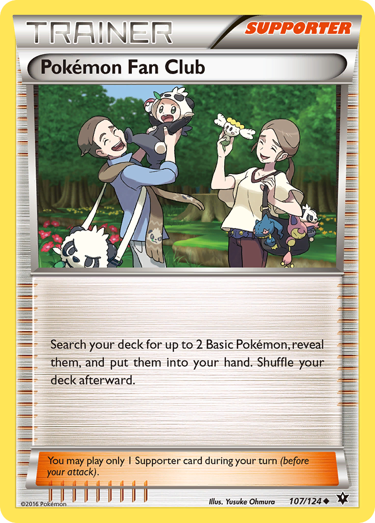 Pokémon Fan Club 107/124 Fates Collide