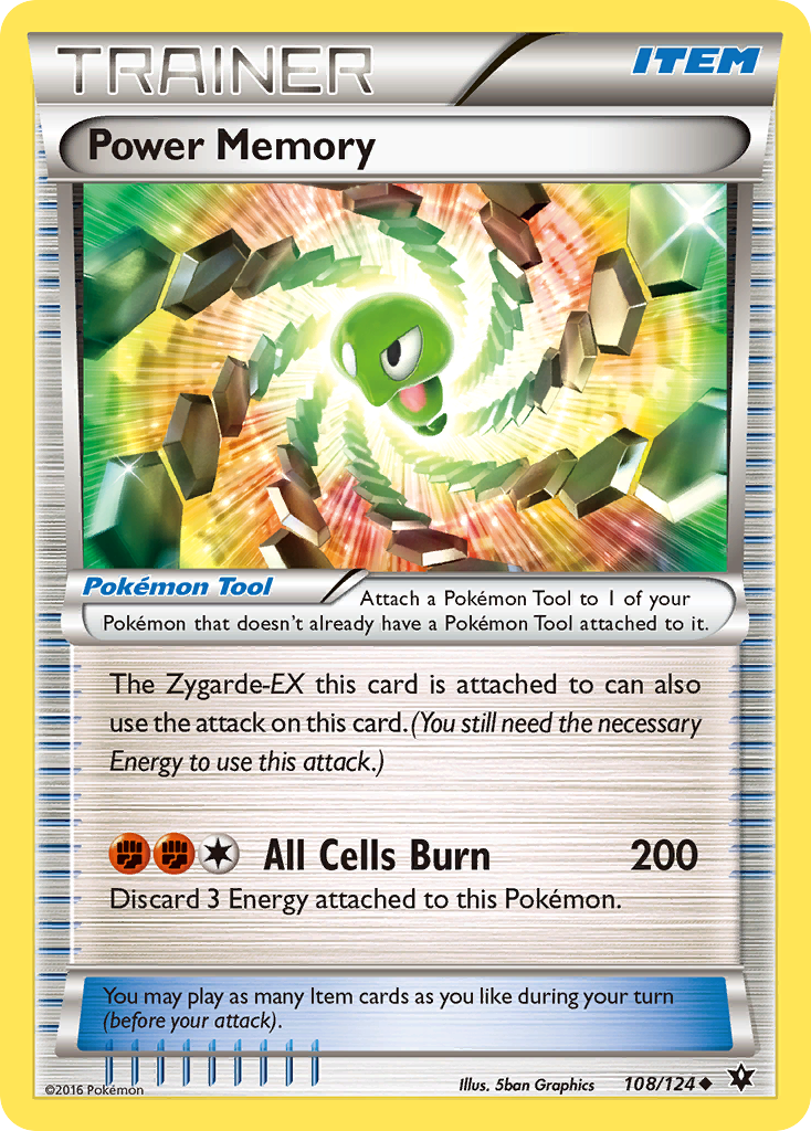 Power Memory 108/124 Fates Collide