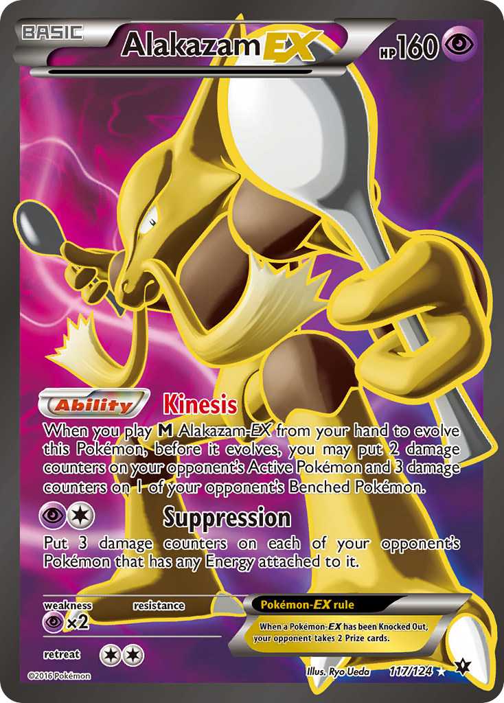 Alakazam-EX 117/124 Fates Collide
