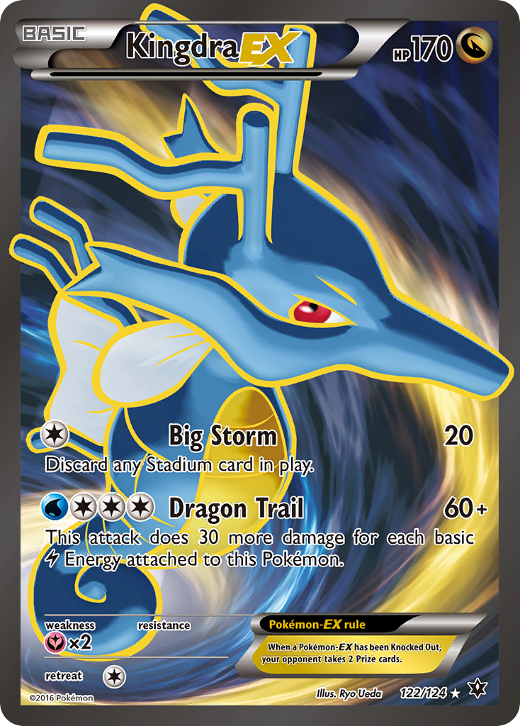 Kingdra-EX 122/124 Fates Collide
