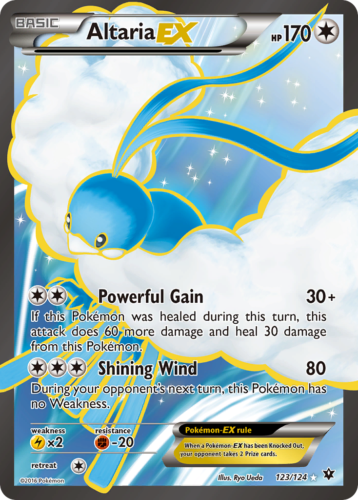 Altaria-EX 123/124 Fates Collide