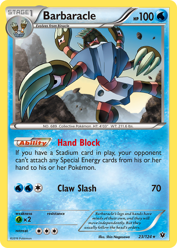Barbaracle 23/124 Fates Collide