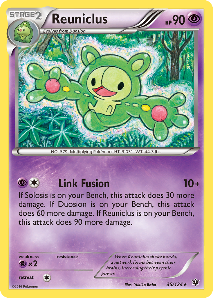 Reuniclus 35/124 Fates Collide