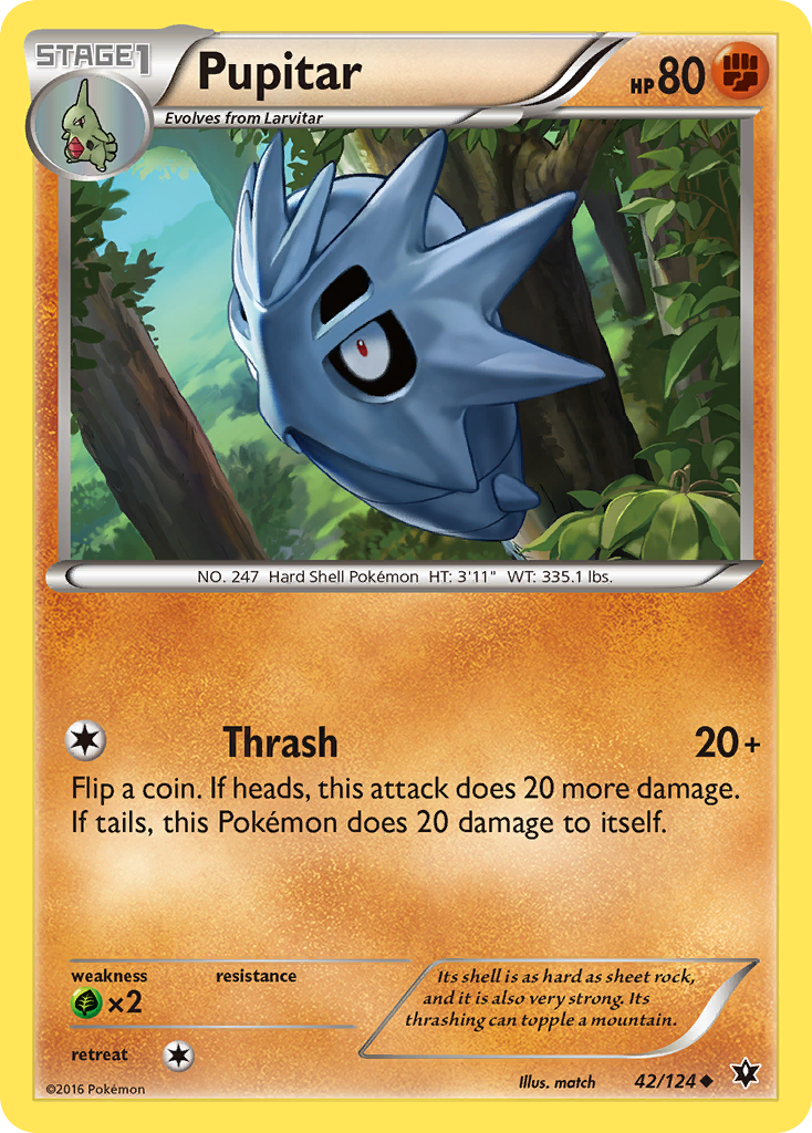 Pupitar 42/124 Fates Collide