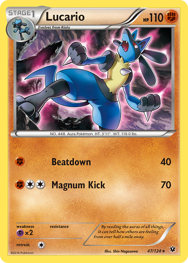 Lucario 47/124 Fates Collide