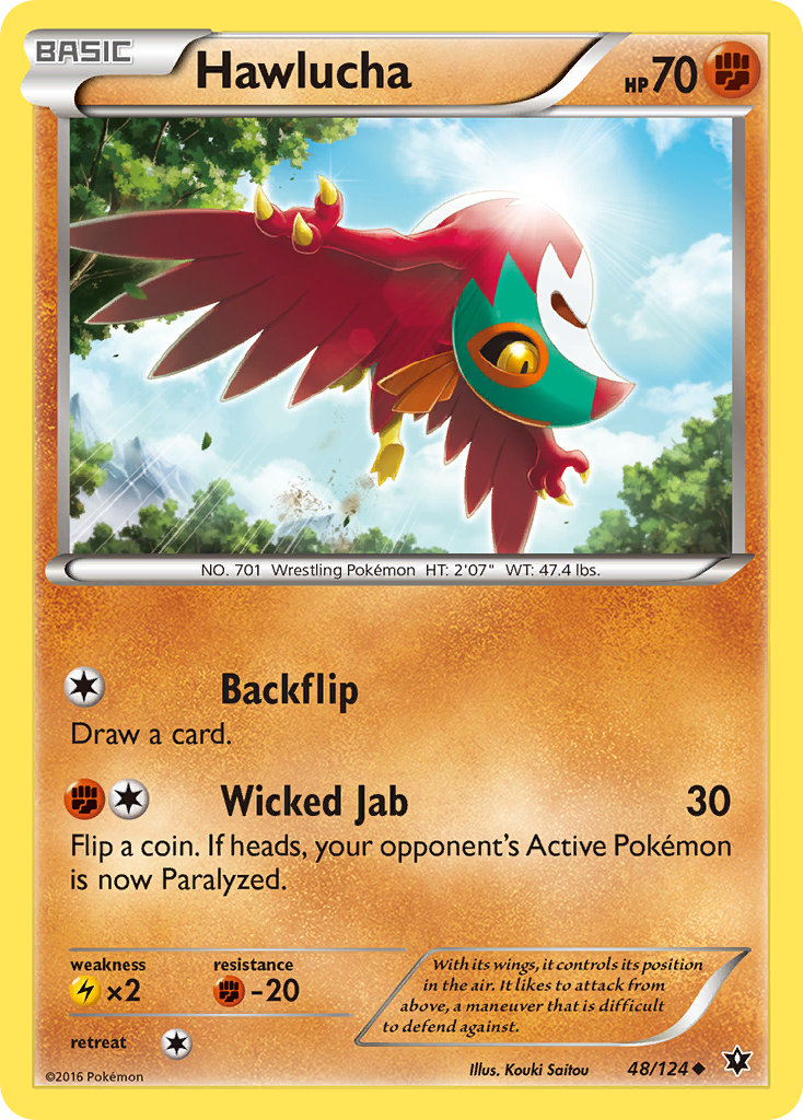 Hawlucha 48/124 Fates Collide