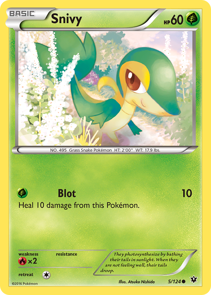 Snivy 5/124 Fates Collide