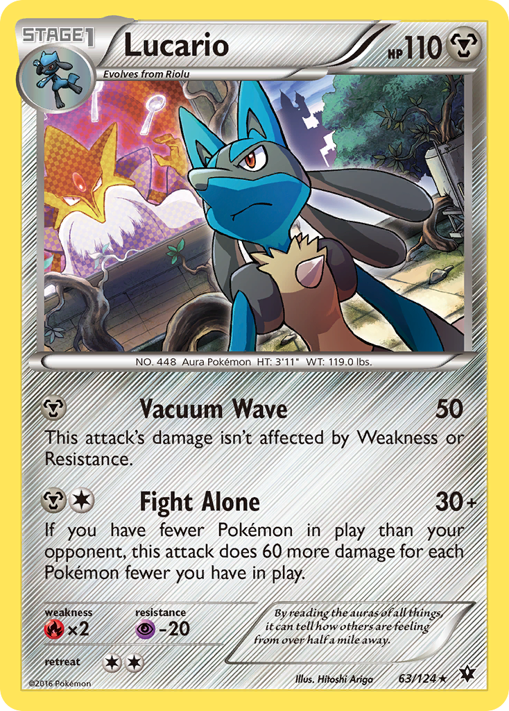 Lucario 63/124 Fates Collide