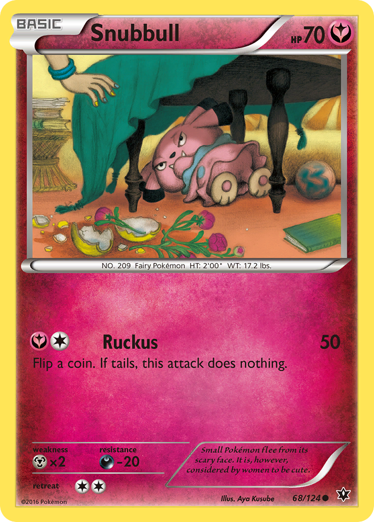 Snubbull 68/124 Fates Collide
