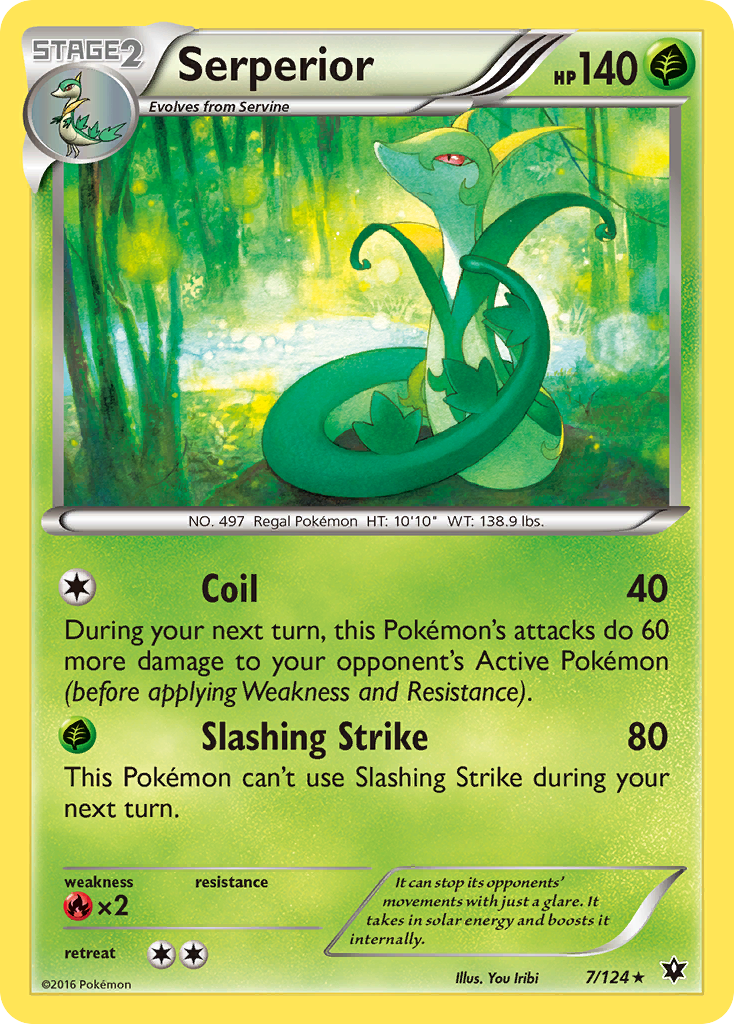 Serperior 7/124 Fates Collide