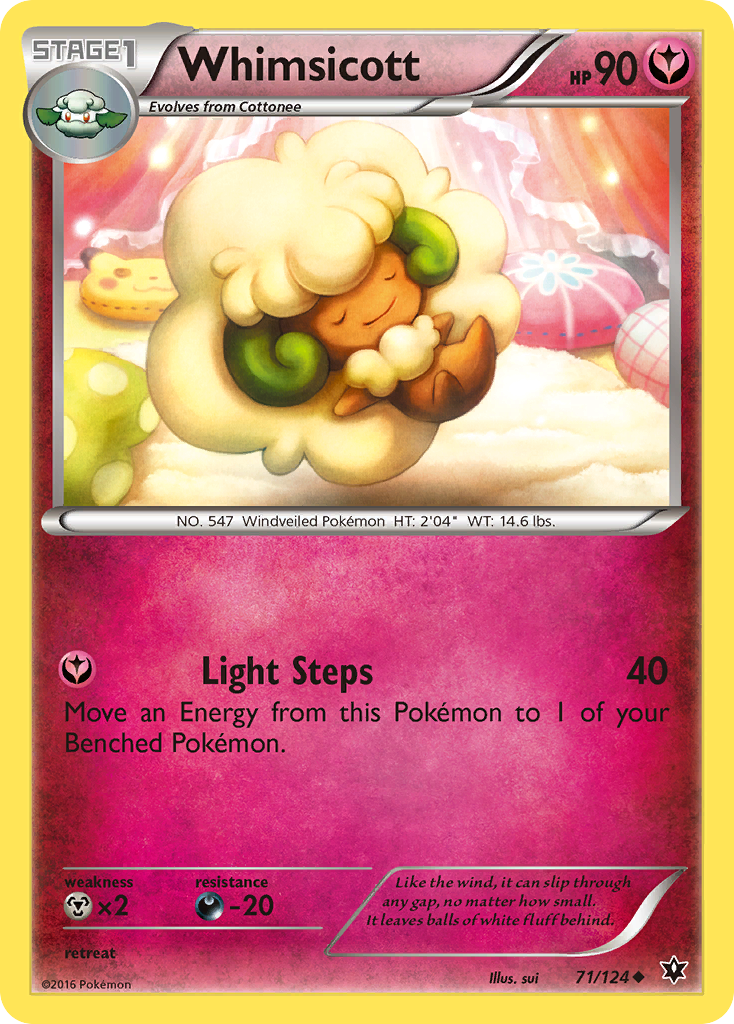 Whimsicott 71/124 Fates Collide