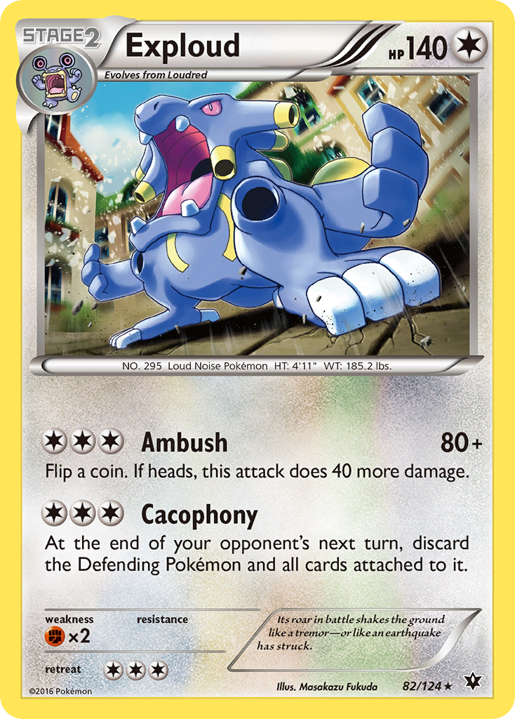 Exploud 82/124 Fates Collide