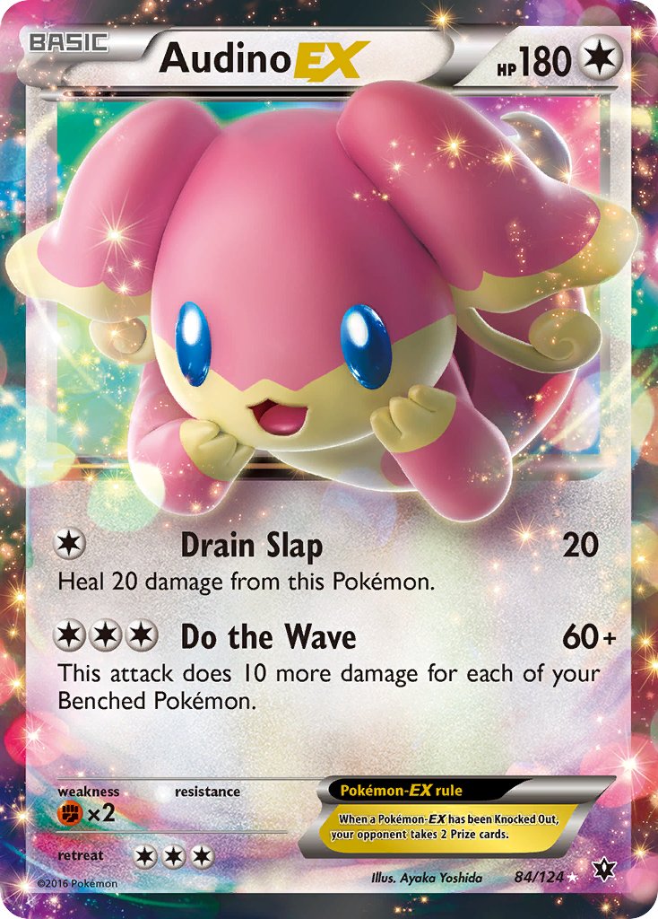 Audino-EX 84/124 Fates Collide