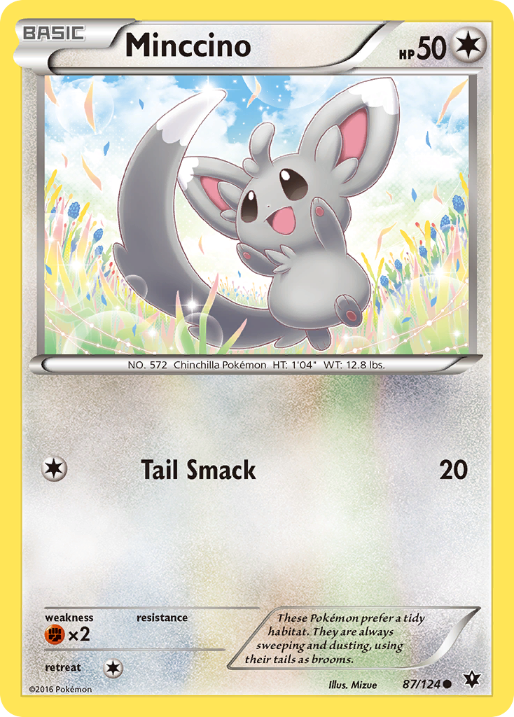 Minccino 87/124 Fates Collide