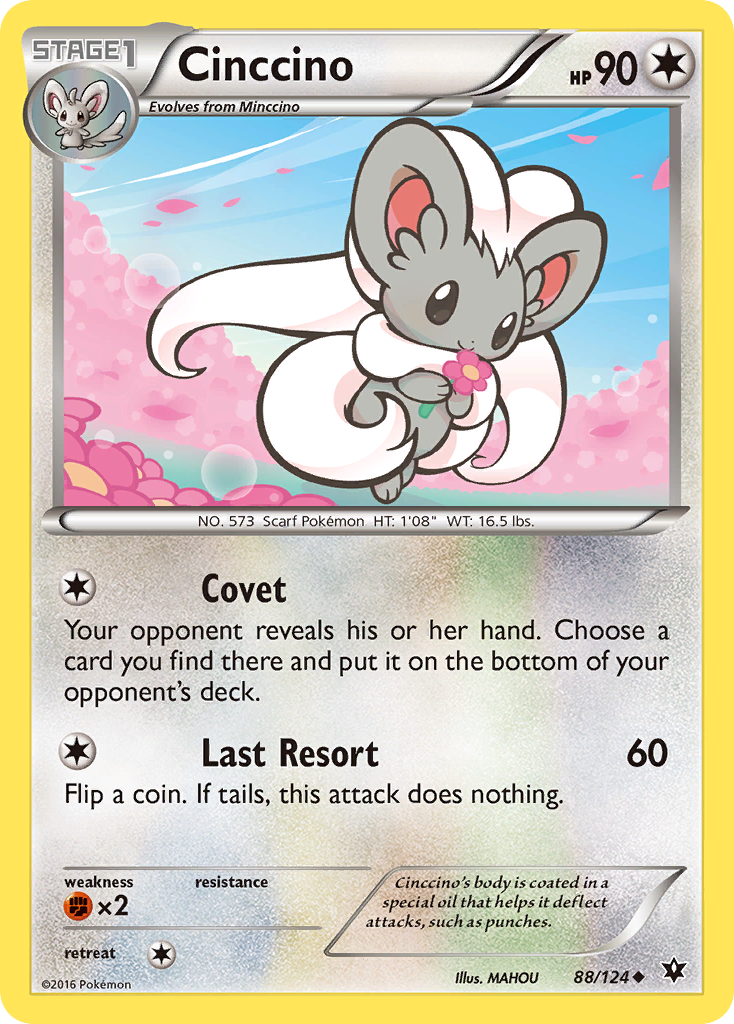 Cinccino 88/124 Fates Collide