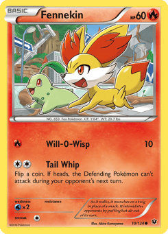 Fennekin 10/124 Fates Collide