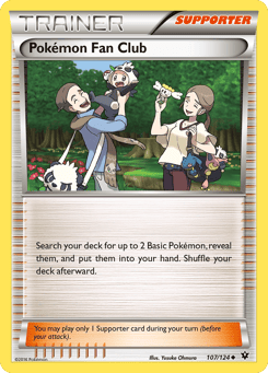 Pokémon Fan Club 107/124 Fates Collide