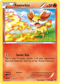 Fennekin 11/124 Fates Collide