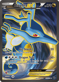 Kingdra-EX 122/124 Fates Collide