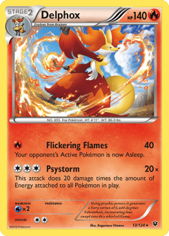 Delphox 13/124 Fates Collide