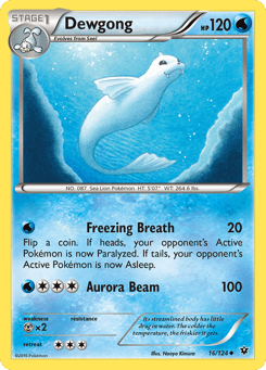 Dewgong 16/124 Fates Collide