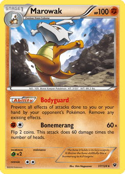 Marowak 37/124 Fates Collide