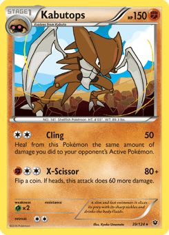 Kabutops 39/124 Fates Collide