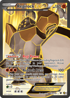 Regirock-EX 43a/124 Fates Collide