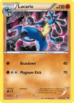 Lucario 47/124 Fates Collide
