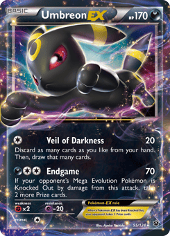 Umbreon-EX 55/124 Fates Collide