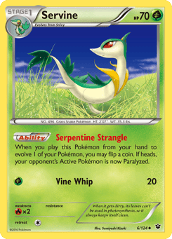 Servine 6/124 Fates Collide