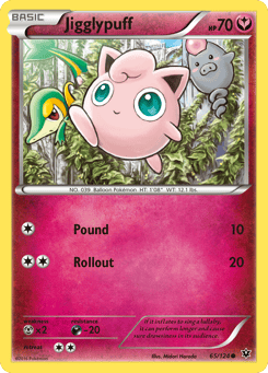 Jigglypuff 65/124 Fates Collide